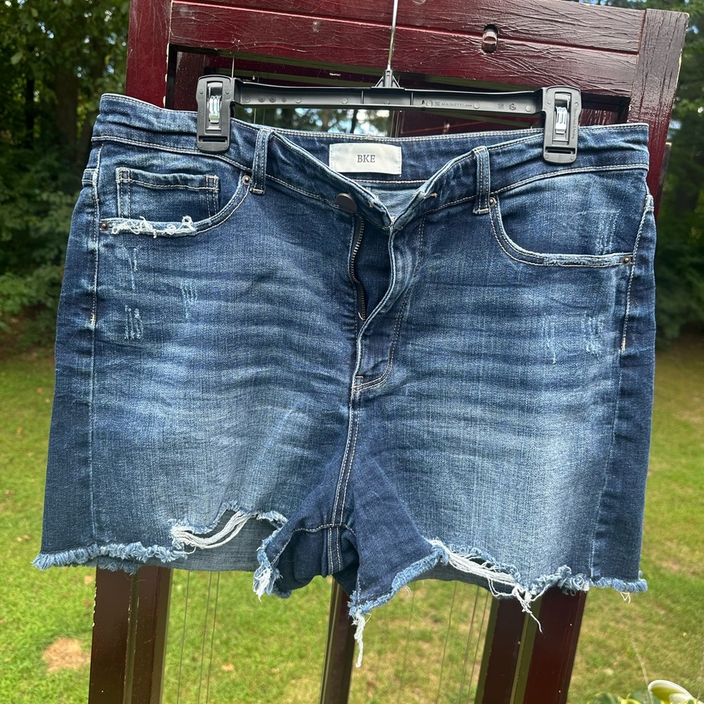 BKE Blue Denim Shorts